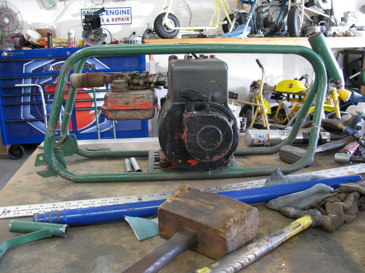 building a mini bike frame